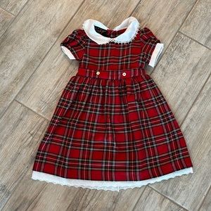 Glen Appin of Scotland Red Plaid Dress